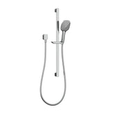 AXISS II Single Spray Slide Shower Chrome and Black